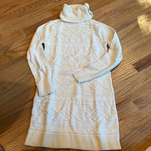NWT- Gap Kids sweater dress-size XXL/14-16-cream color-so soft and stylish!